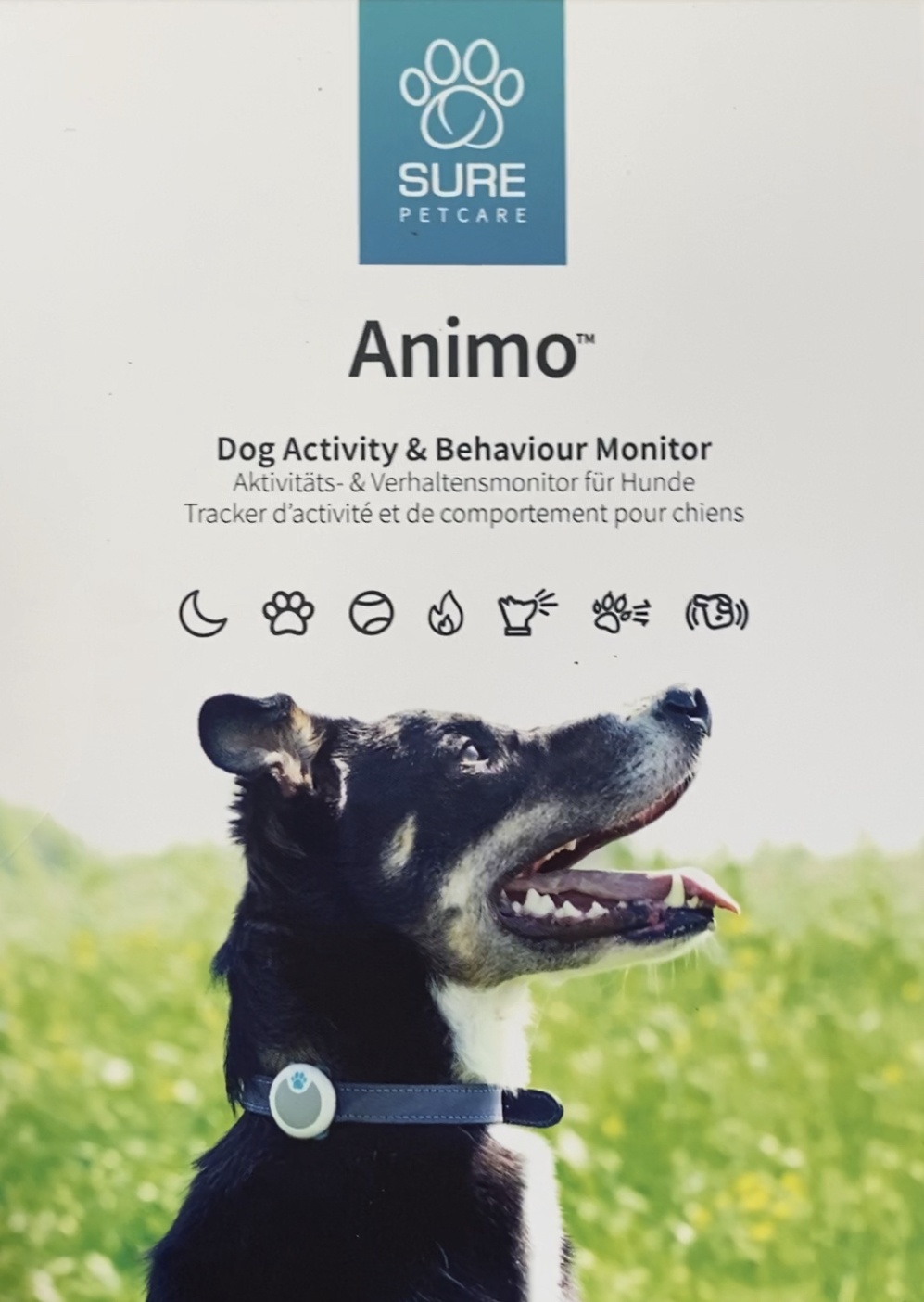 Animo von Sure Petcare der Verhaltens und Aktivitätstracker für Hunde