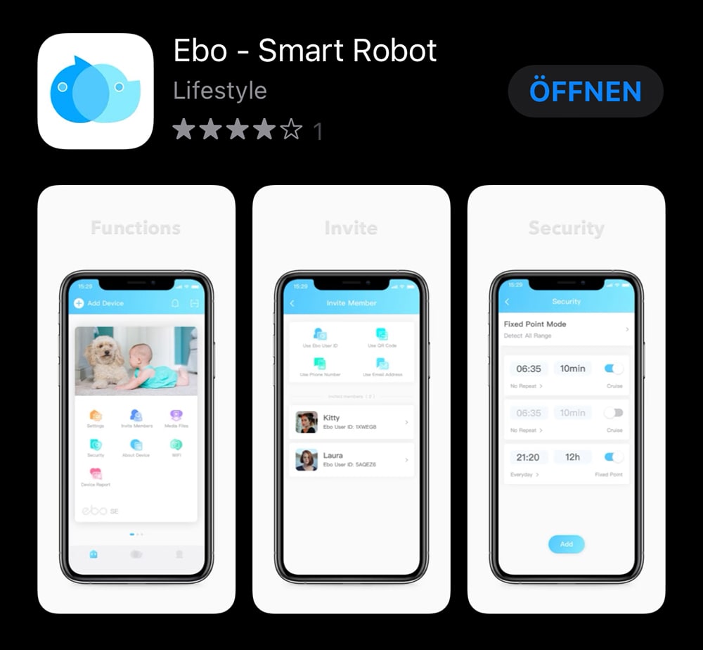 EBO - App im iStore