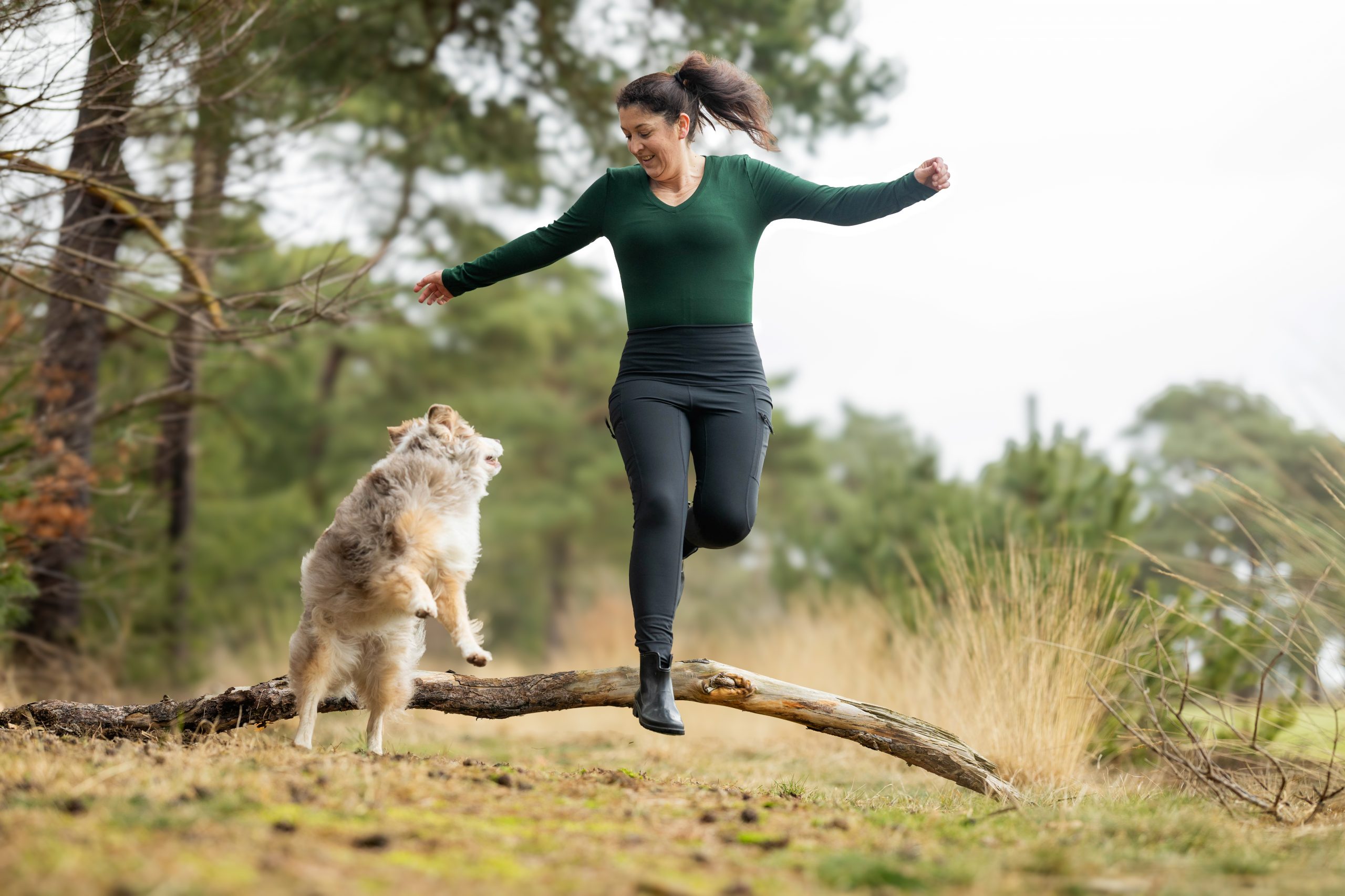 Multifunktionale Kleidung für Hundehalter Tights DogCoach
